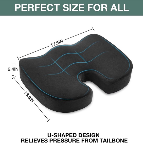 Eterish Memory Foam Seat Cushion for Office Chair - Picture 4 of 9